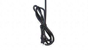 3D Electric Plug and wire model