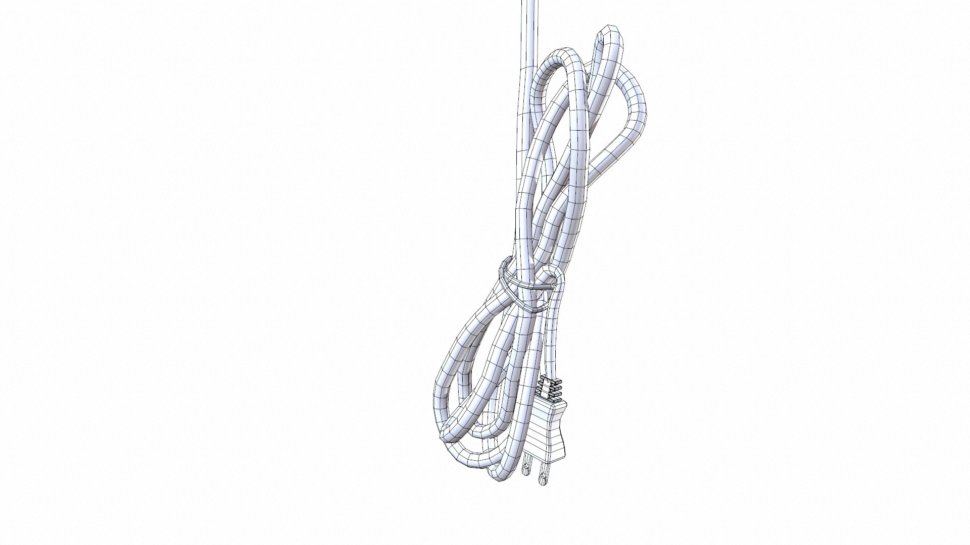 3D Electric Plug And Wire Model - TurboSquid 2379332