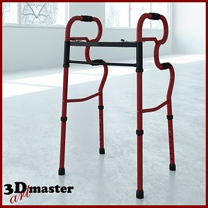 3D adult stand-assist walkers model