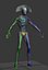 Real-time monster creature