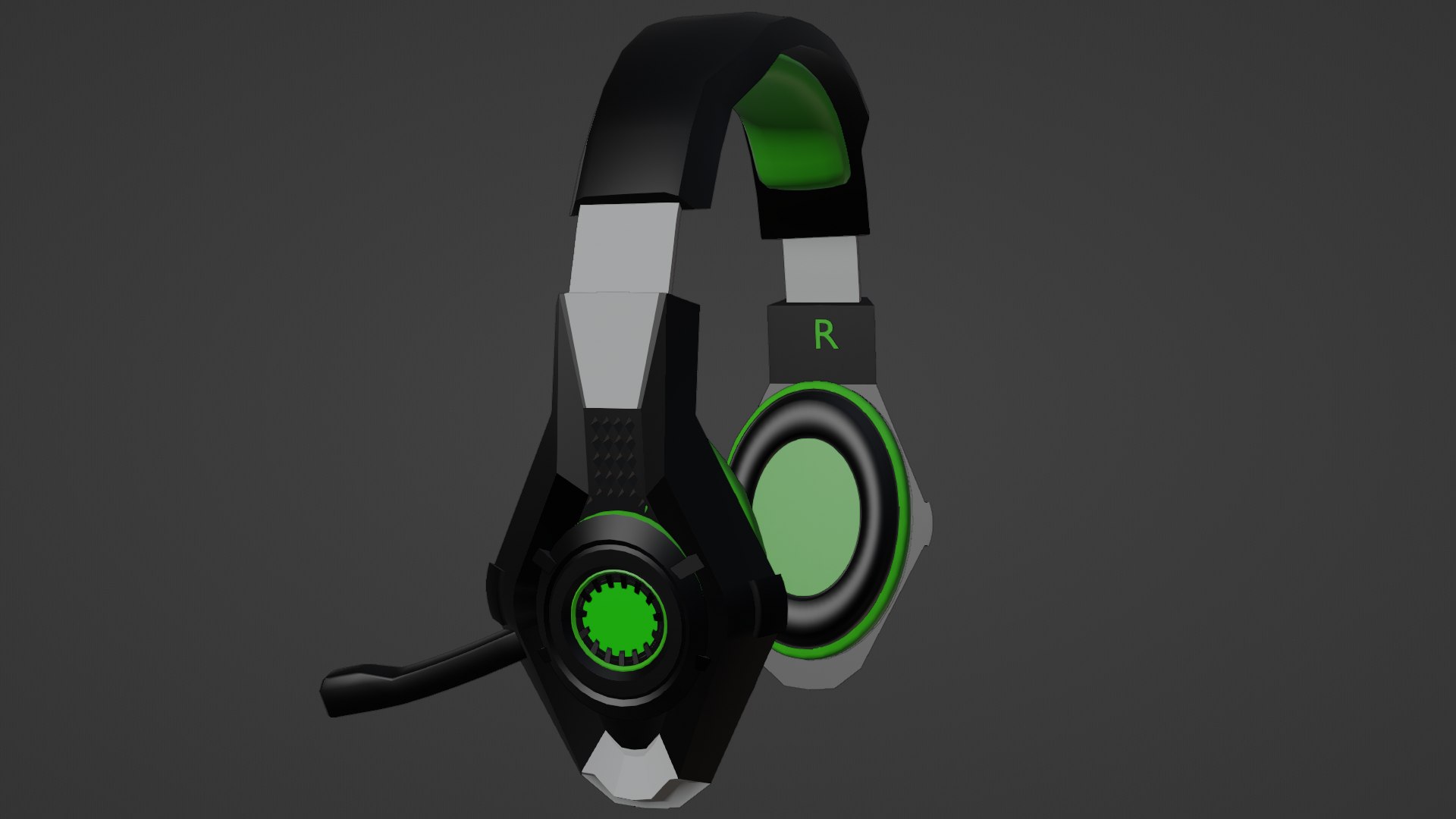 Biohazard Gaming Headset 3D Model - TurboSquid 2057153