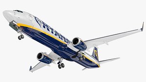 Ryanair Boeing 737-900 with Interior