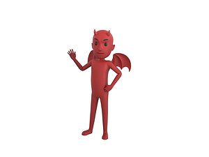 Character150 Rigged Devil 3D model