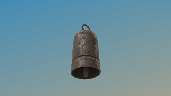 3D model low-poly bell