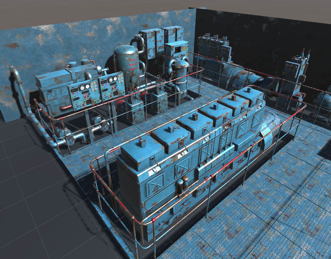 3d Model Machinery Pack