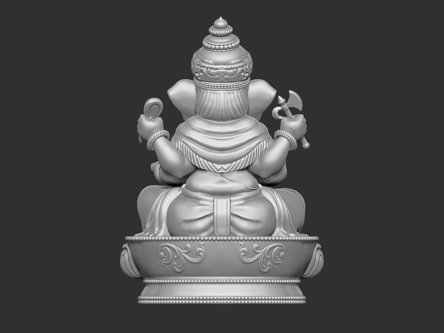 Ganesh idol 3d store model