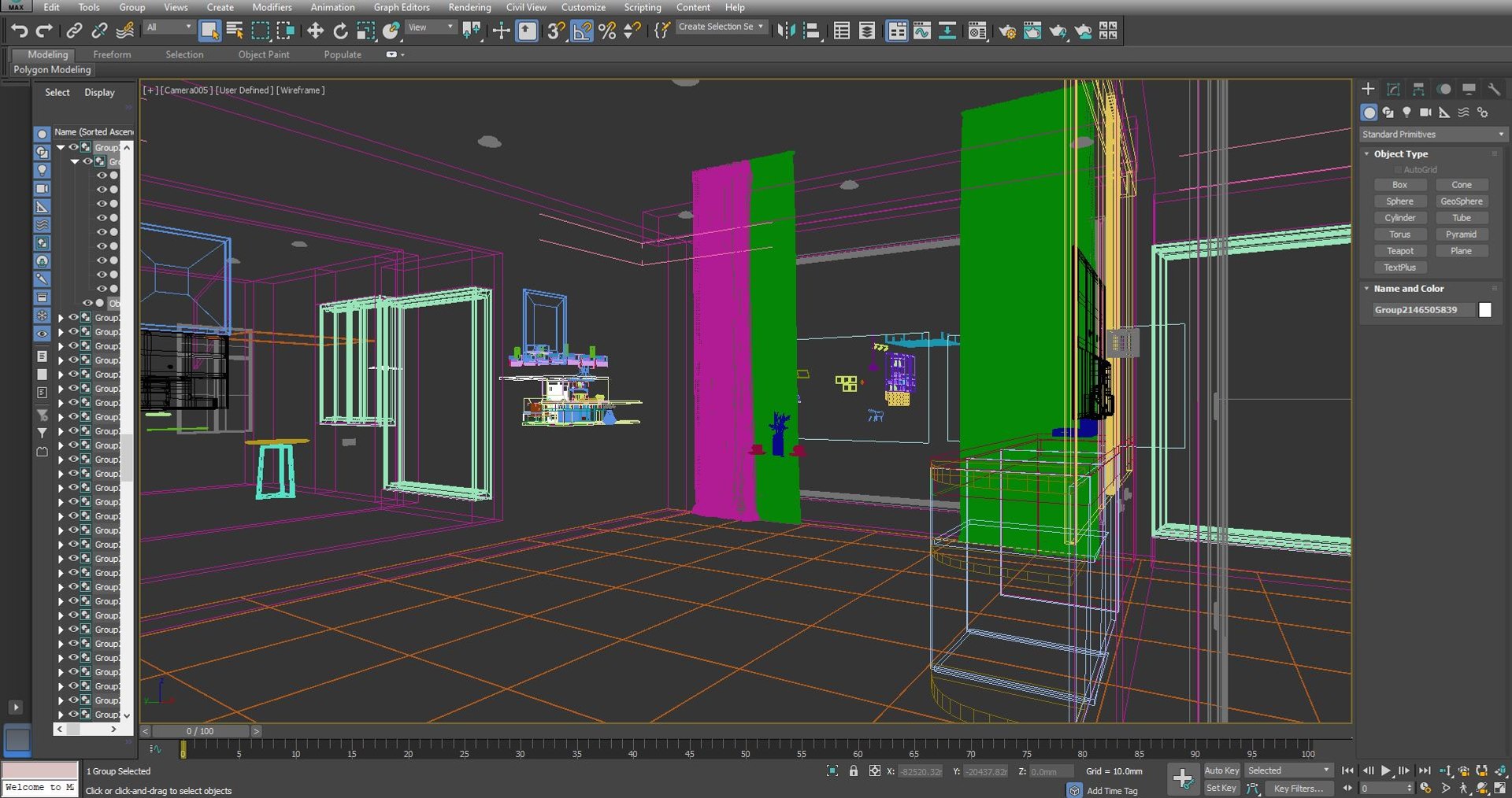 Room Architecture Interior Model - TurboSquid 1590436