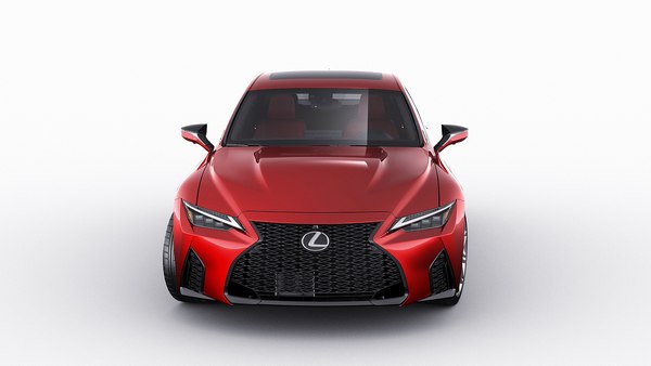 3D Lexus IS500 F-Sport Performance 2022 model - TurboSquid 1908934