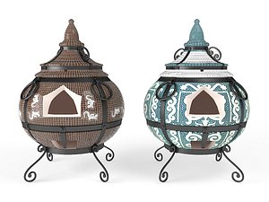 Eastern barbecue stove