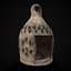 Rzeźbiona ceramiczna latarnia