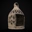 Rzeźbiona ceramiczna latarnia