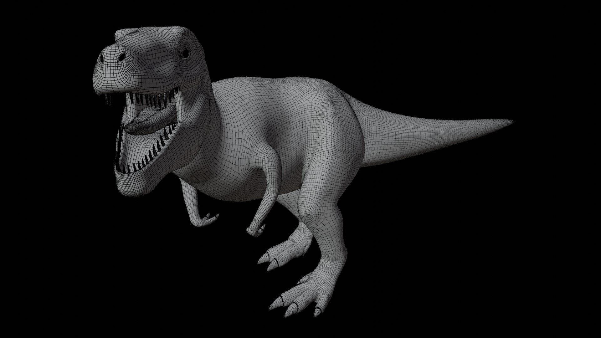 3D Tyrannosaurus Rex Animated Rigged - TurboSquid 2174681