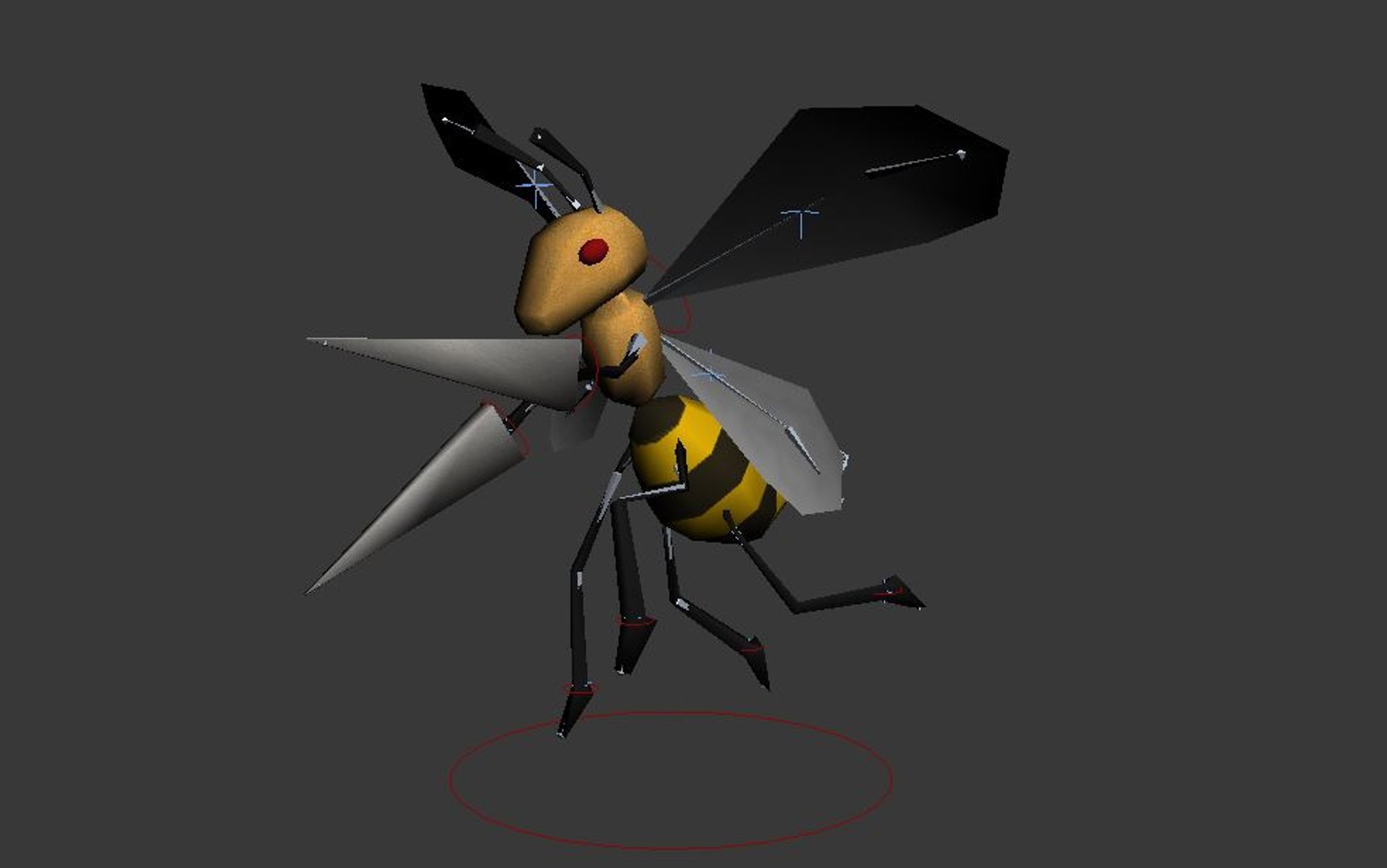 Bee Rigged Model - TurboSquid 1213517