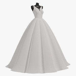 3D Wedding Dress
