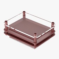 Pin art impression toy