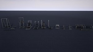 Gym Props PACK 02
