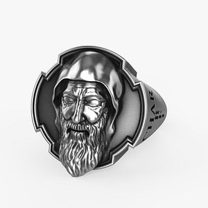 ring saint charbel makhlouf 3D model