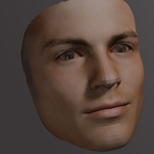 PopFace BaseMesh - Cristiano Ronaldo