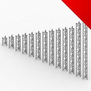 3ds max truss eurotruss parts