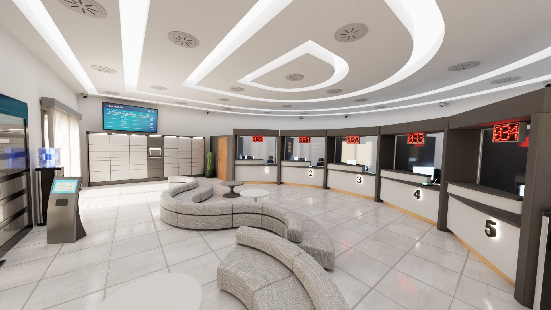 Post Office 03 model - TurboSquid 2136164