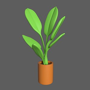 Low Poly Houseplant model