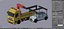 low poly Tow truck