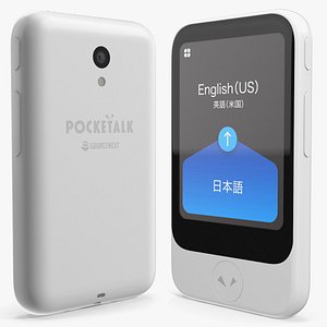 Pocketalk Model S Voice Translator Device White model