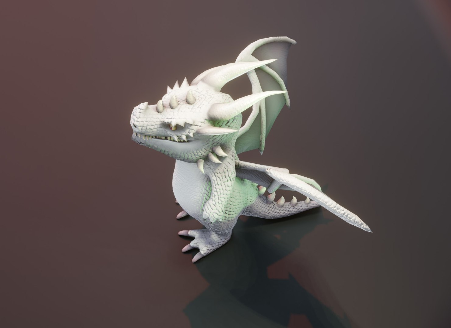3D Cartoon White Dragon Low-poly 3D model https://p.turbosquid.com/ts-thumb/Uu/to82yV/9l/7/jpg/1701881593/1920x1080/fit_q87/d3d551414e30dcc1105f0d8939f8af6ebfb8f8e5/7.jpg