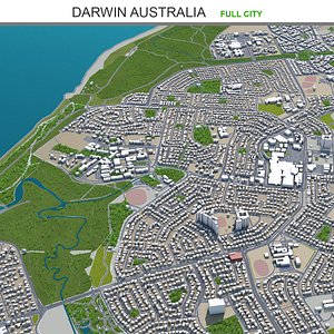 Darwin Australia 3D model