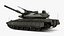 3D Dirty Israeli Tank Merkava 5 Olive