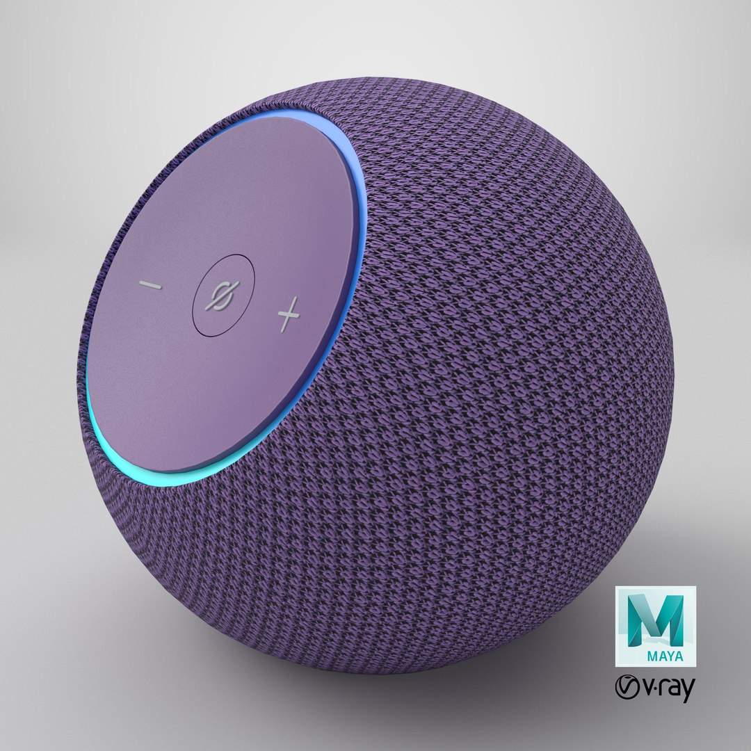 Amazon Echo Dot Max Amethyst 3D model https://p.turbosquid.com/ts-thumb/Uv/9Jrwmh/vq/stemcell_maya_vray_render/png/1763577945/1920x1080/fit_q87/29e69dccbe5611613e04ceeb6ba5e68679abef83/stemcell_maya_vray_render.jpg