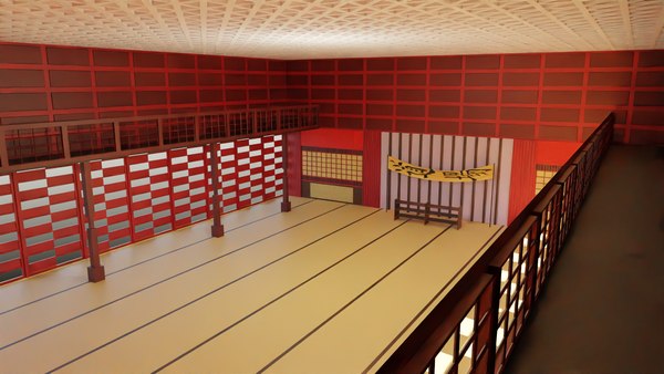 3D Dojo Fighting Hall