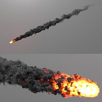 Meteor Trail VDB For Blender