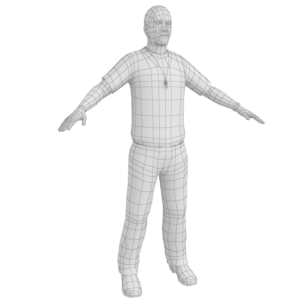 3d Basketball Referee Model - Turbosquid 1350268