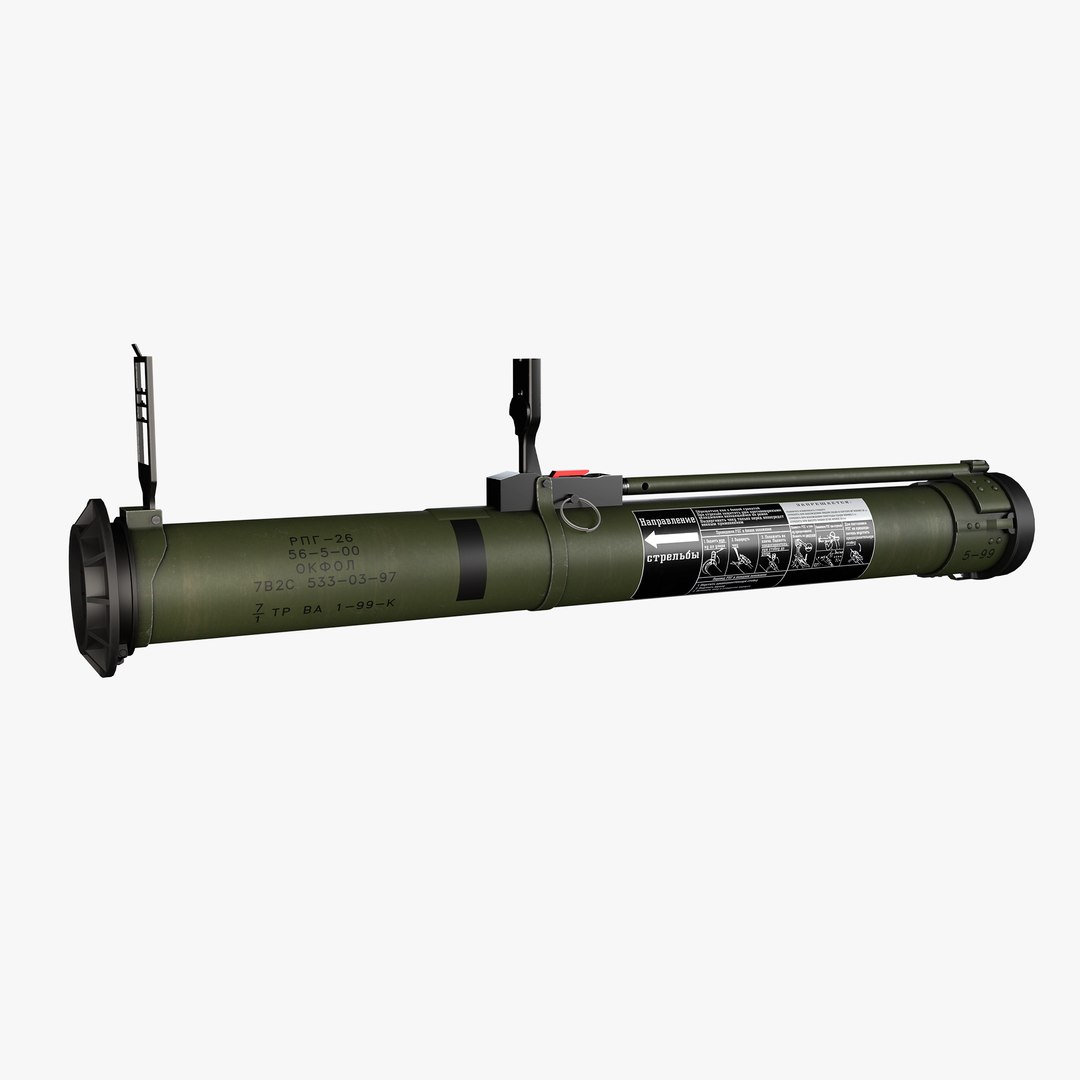 3D RPG-26 Aglen - TurboSquid 1980571