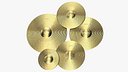 Brass Cymbal Set