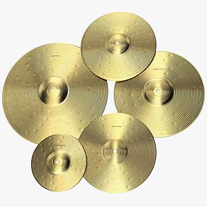 Brass Cymbal Set