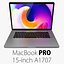 MacBook Pro 15 Inch A1707 Touch Bar Gray