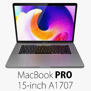MacBook Pro 15 Inch A1707 Touch Bar Gray