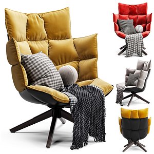 BB ITALIA Husk Large Armchair