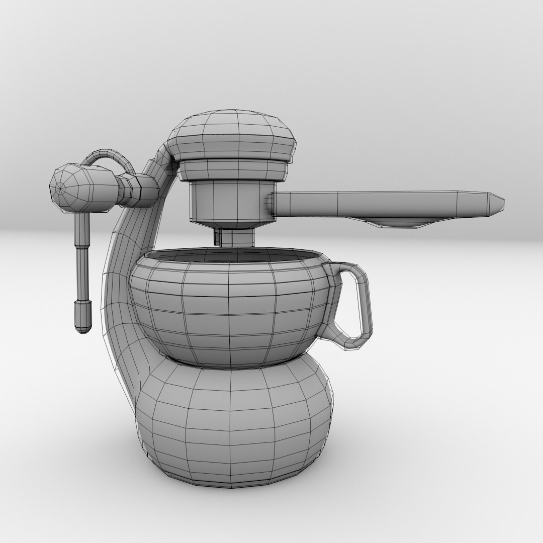 Espresso Maker 3d Model