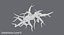Bare Tree Snow Covered 03 Low Poly