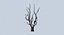 Bare Tree Snow Covered 03 Low Poly