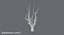 Bare Tree Snow Covered 03 Low Poly