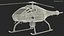 UAV Helicopter Rigged for Maya model