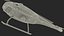 UAV Helicopter Rigged for Maya model