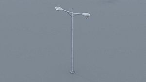 3D Modern streetlight model