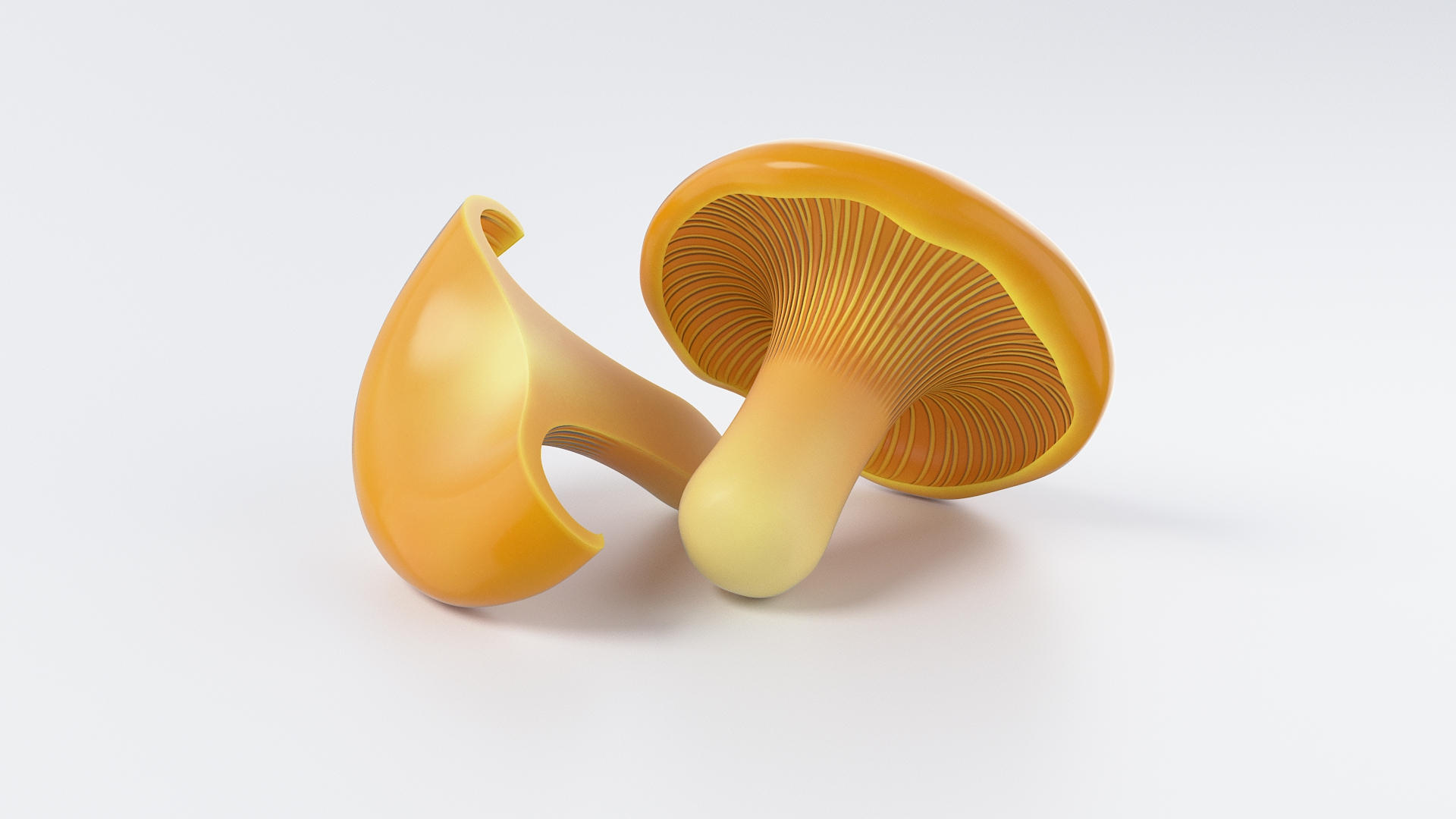 3D Cartoon Chanterelle Mushroom https://p.turbosquid.com/ts-thumb/Uv/jmIY2M/HN/chanterelletoontba/jpg/1686548546/1920x1080/turn_fit_q99/3f4c9af88d8fa427d1984c8a4a21e3fddf97942a/chanterelletoontba-1.jpg