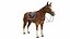 Horse Collection with Saddle 3D model
