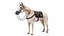 Horse Collection with Saddle 3D model